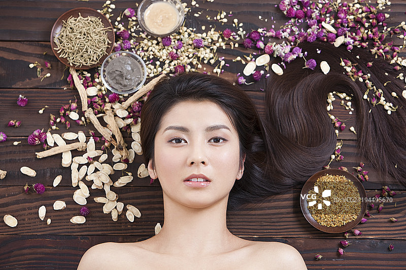 汉方草本美容图片素材