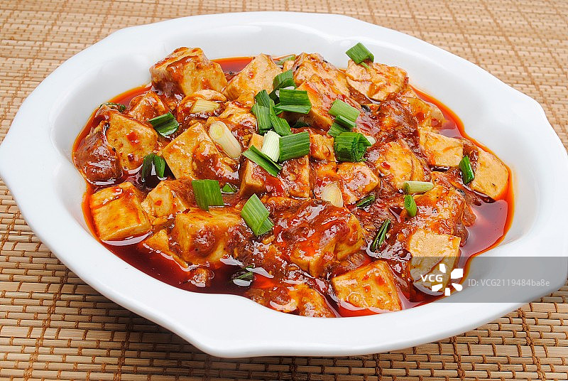 麻婆豆腐图片素材