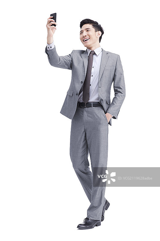 商务男士自拍图片素材