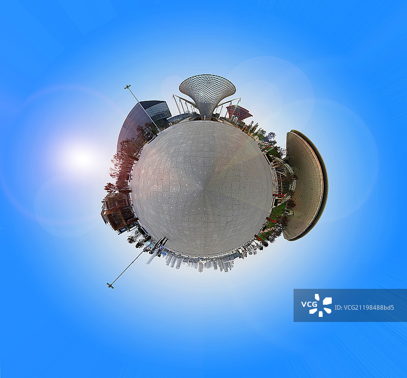 上海世博会全景图片素材