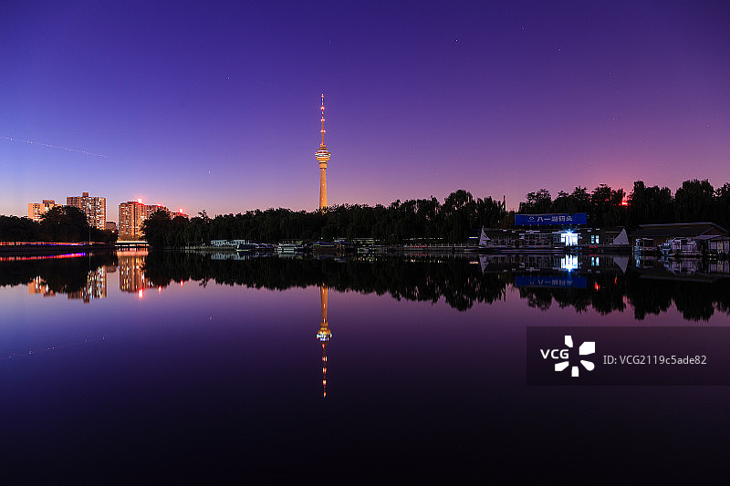 玉渊潭公园图片素材