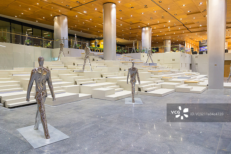 鸟巢文化中心展厅图片素材