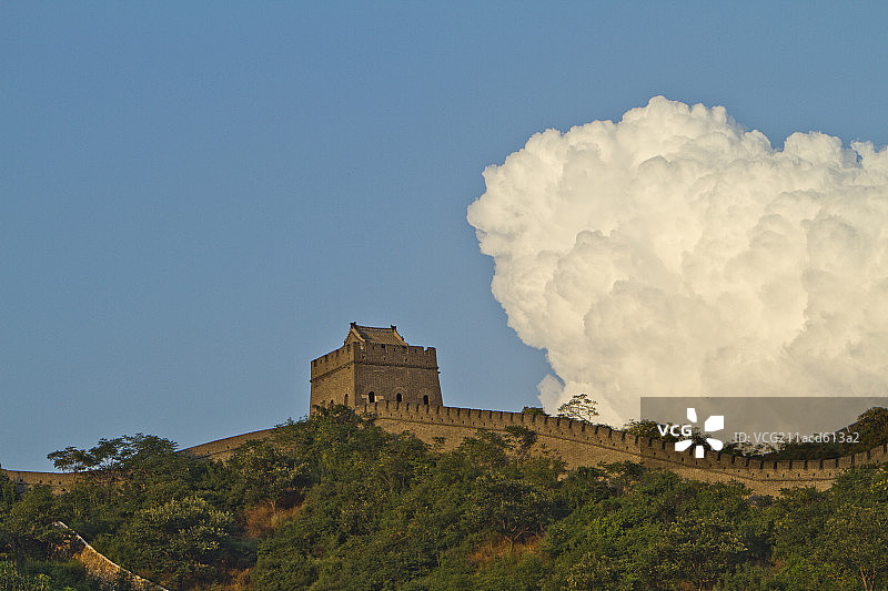 天津蓟县黄崖关长城 寡妇楼 天津图片素材