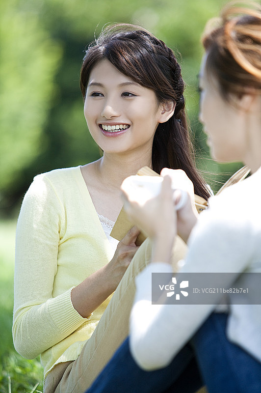 青年女人,朋友图片素材