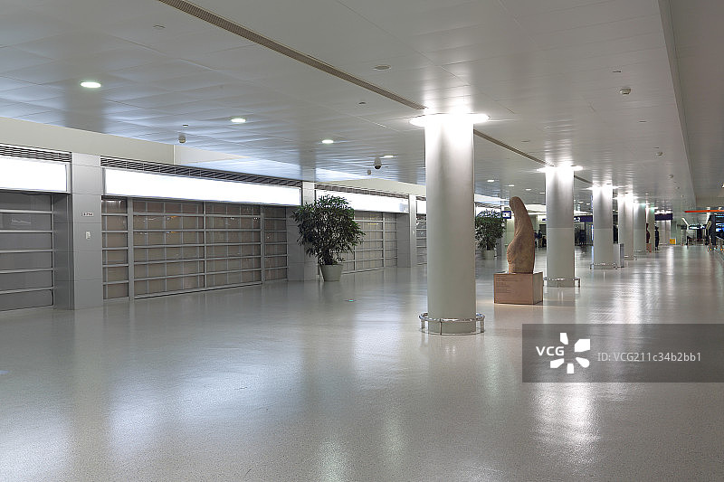 浦东机场大厅图片素材