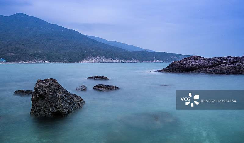 深圳大鹏半岛海景图片素材