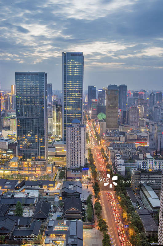 太古里IFS夜景图片素材