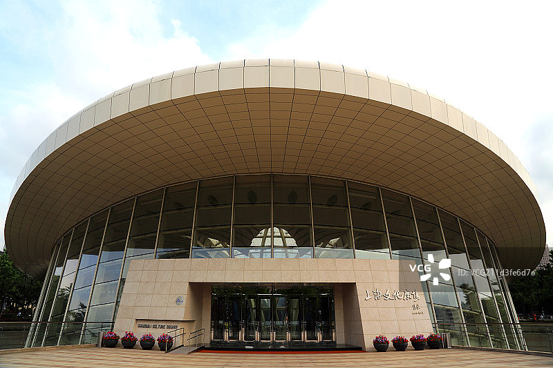 上海文化广场图片素材