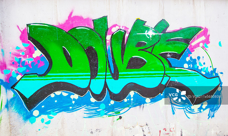 涂鸦墙图片素材