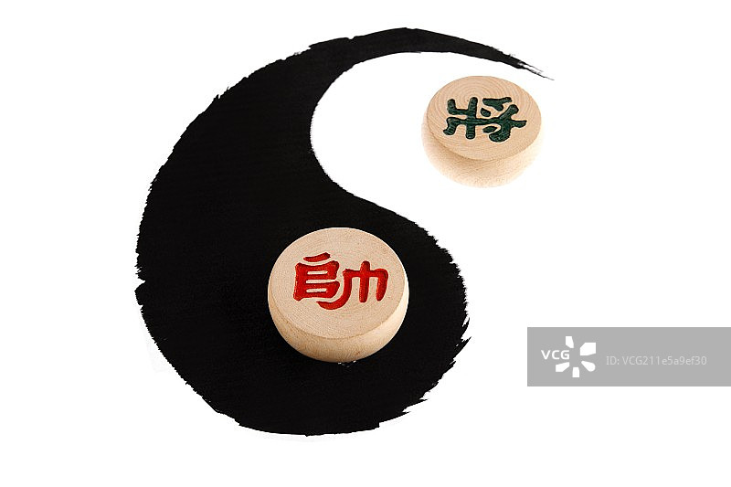 太极符号象棋图片素材