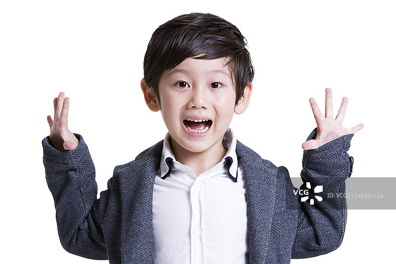 可爱的小男孩图片素材