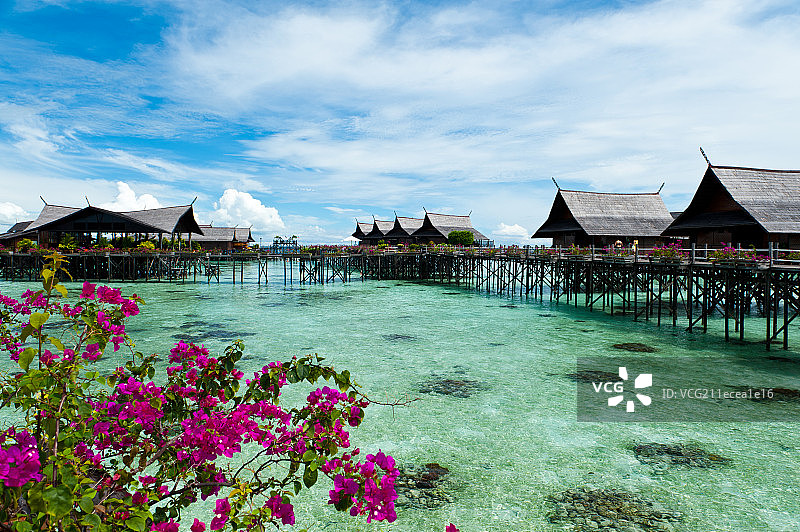 马尔代夫沙巴海岛图片素材