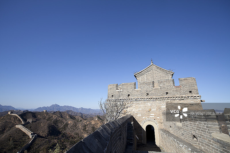 北京金山岭长城图片素材