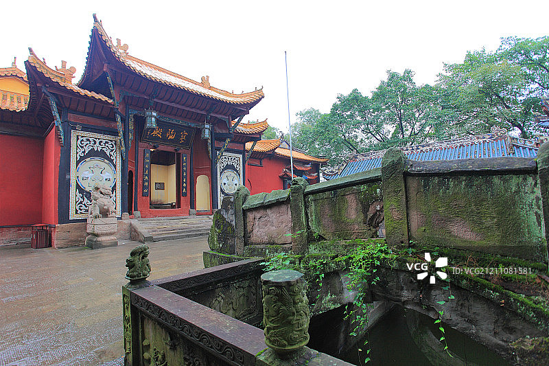 长江三峡之丰都鬼城奈何桥图片素材