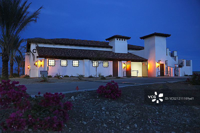 著名的洛杉矶好莱坞环球影城图片素材