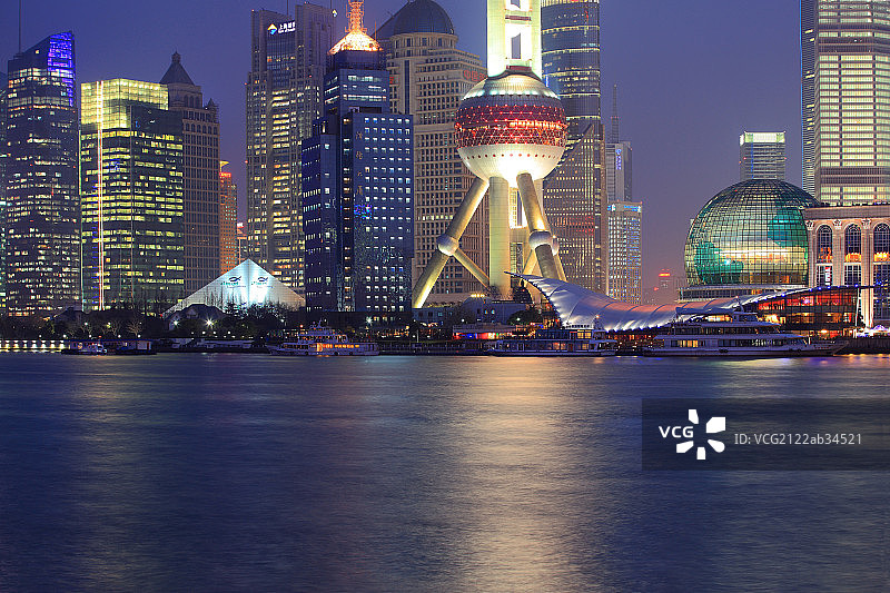 上海外滩浦东陆家嘴图片素材