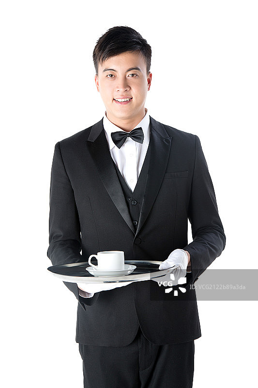 高端服务人员图片素材