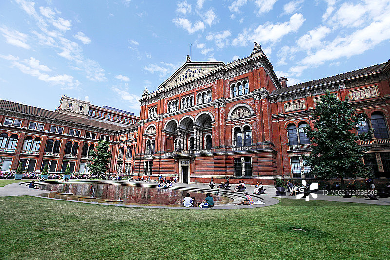 伦敦维多利亚和阿尔伯特博物馆图片素材