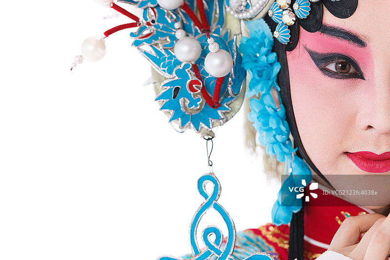 青年戏剧表演者图片素材