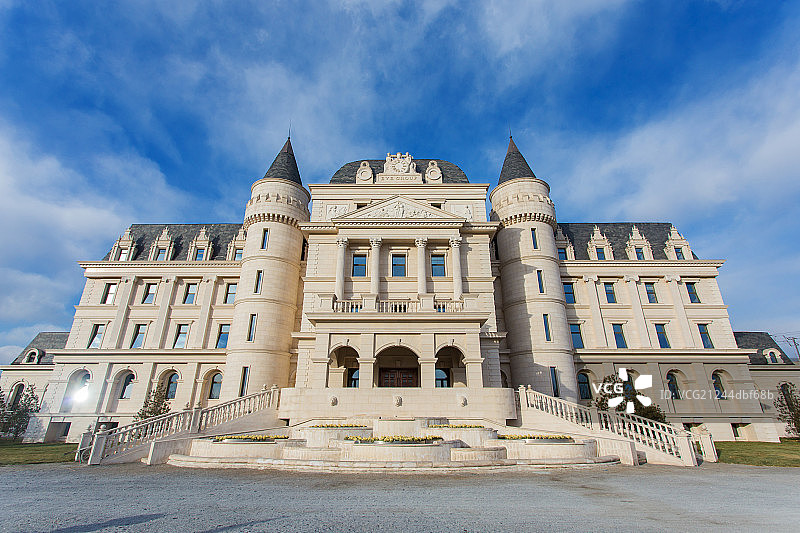 园博园欧式城堡建筑图片素材