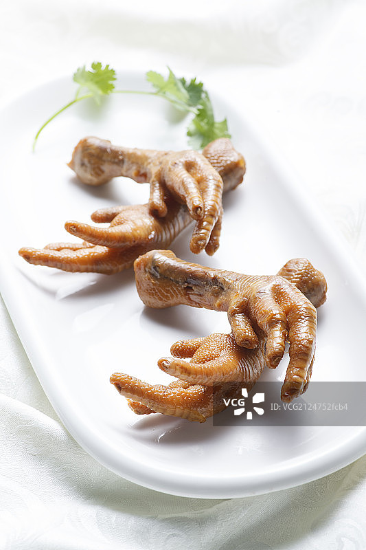 中国菜凤爪图片素材