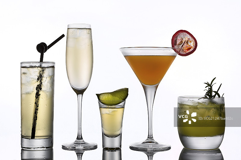Variety of Cocktails图片素材