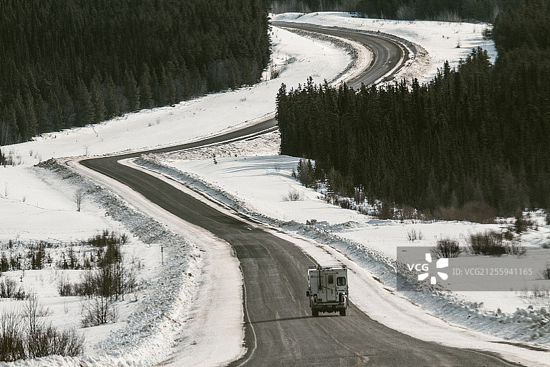 阿拉斯加公路图片素材