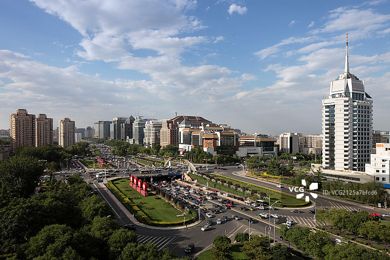北京金融街图片素材