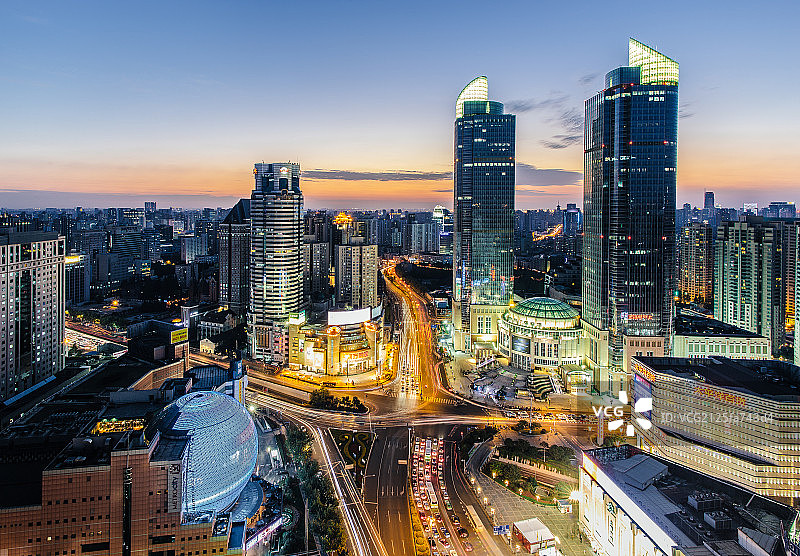 徐家汇风光图片素材