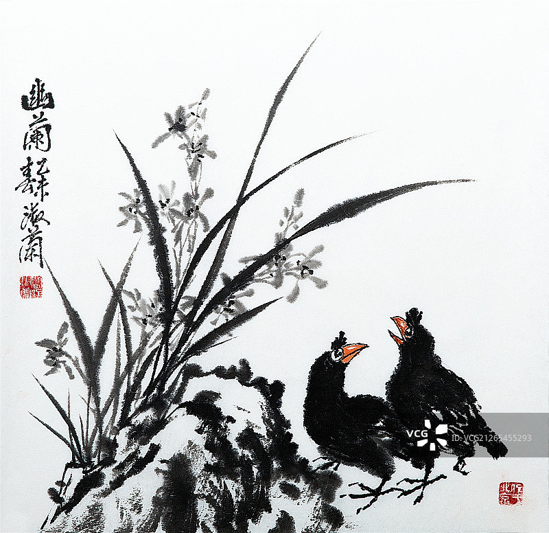 中国绘画图片素材