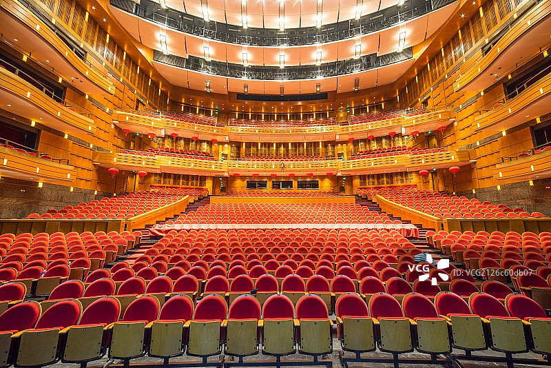 上海大剧院内景图片素材