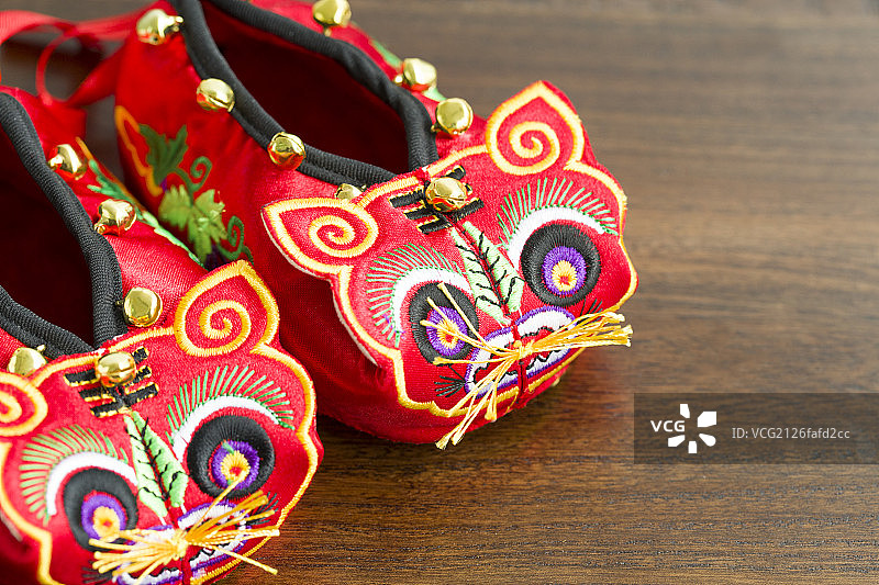 虎头鞋图片素材