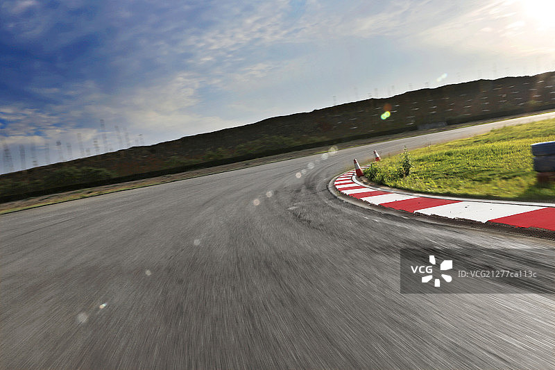 成都国际赛车场局部图片素材