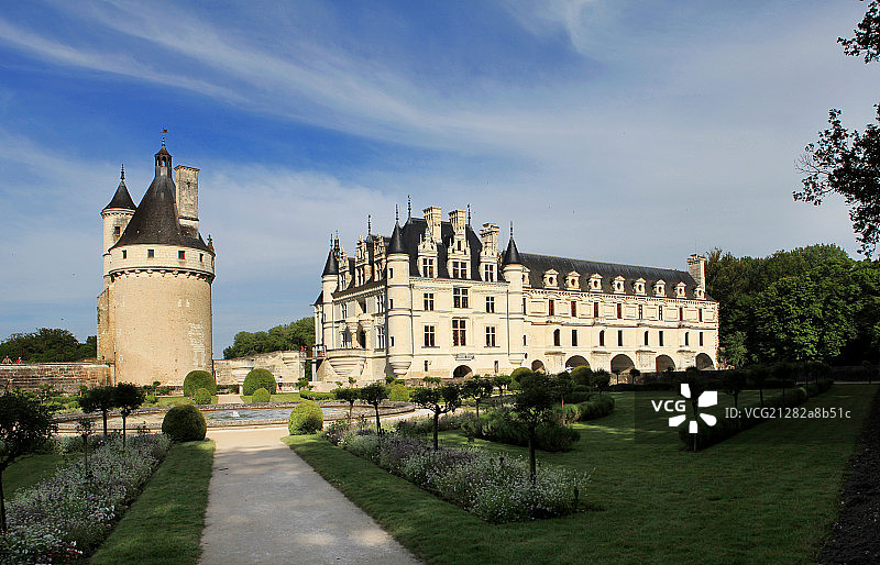 舍农索堡图片素材