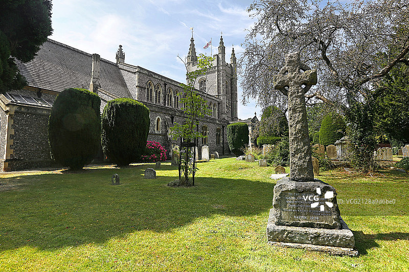 著名的英国牛津大学图片素材