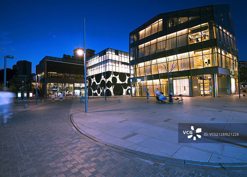 北京三里屯太古里购物中心图片素材