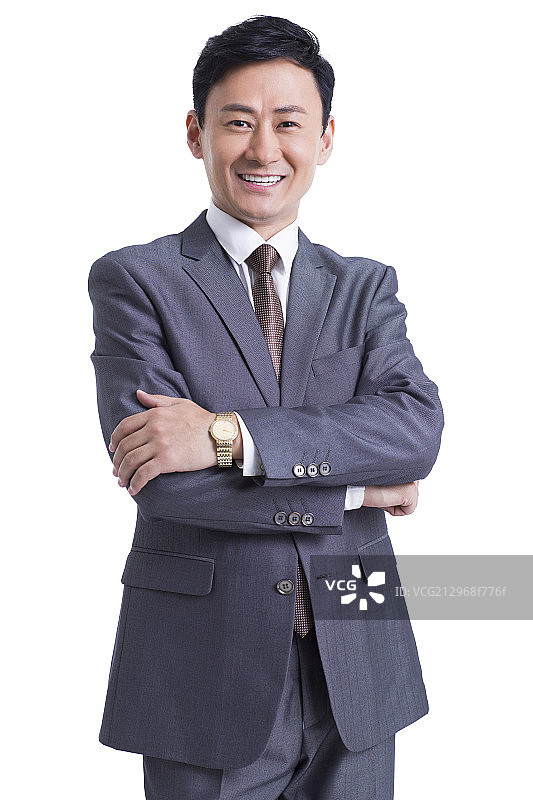 自信的商务男士图片素材