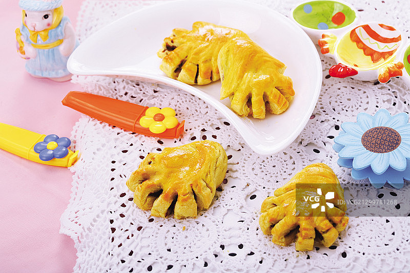 酥皮点心图片素材