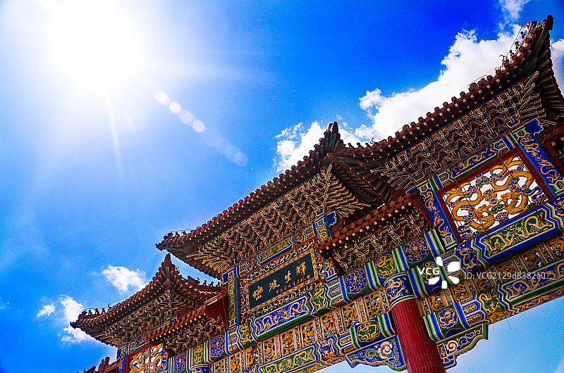 吉林省延边敦化正觉寺图片素材