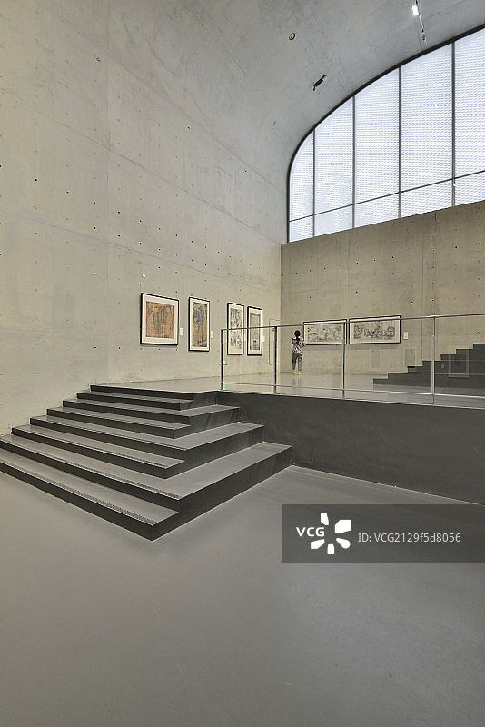 龙美术馆内景图片素材