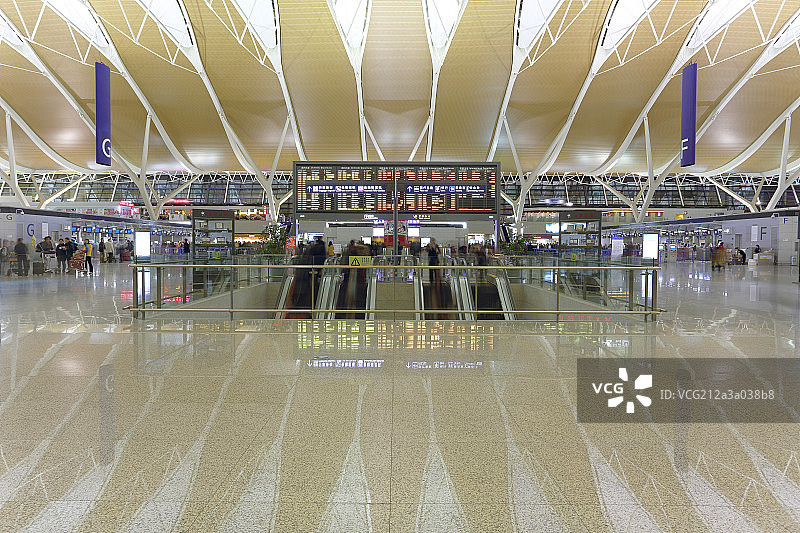 浦东机场大厅图片素材