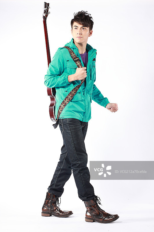 贝司青年图片素材