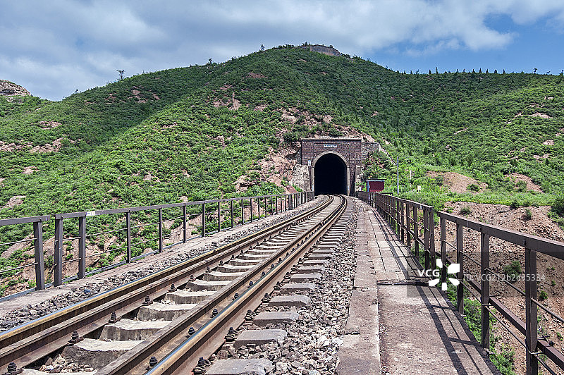 铁路桥梁隧道图片素材
