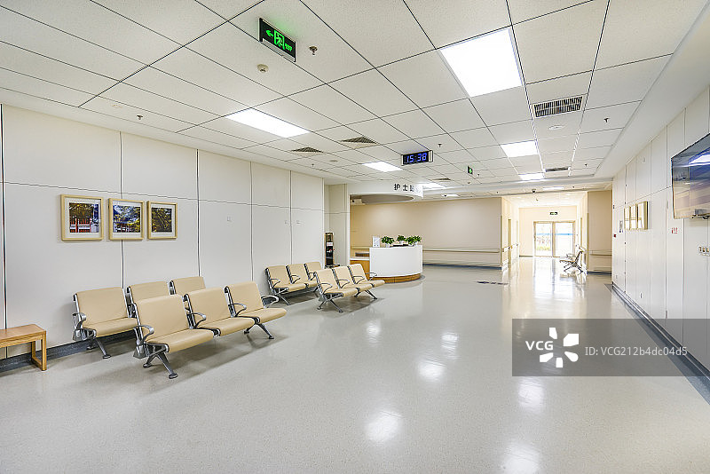 医院门诊候诊区内景图片素材