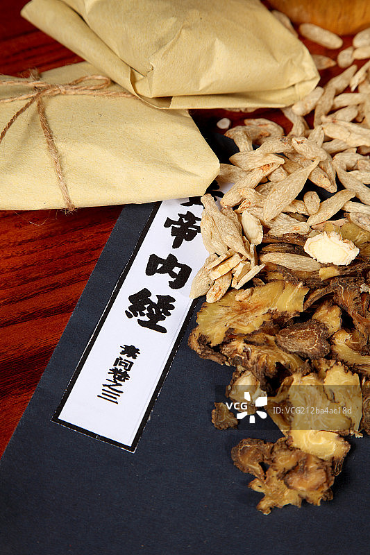 中药组合图片素材