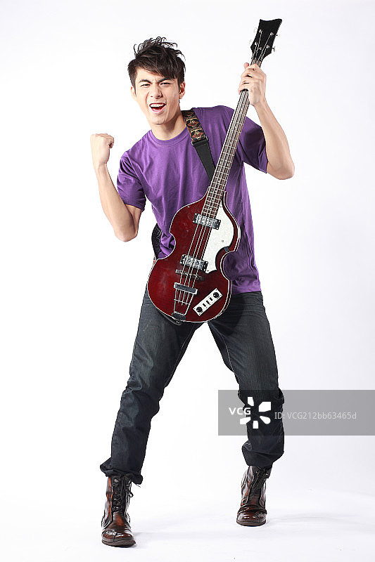 贝司青年图片素材