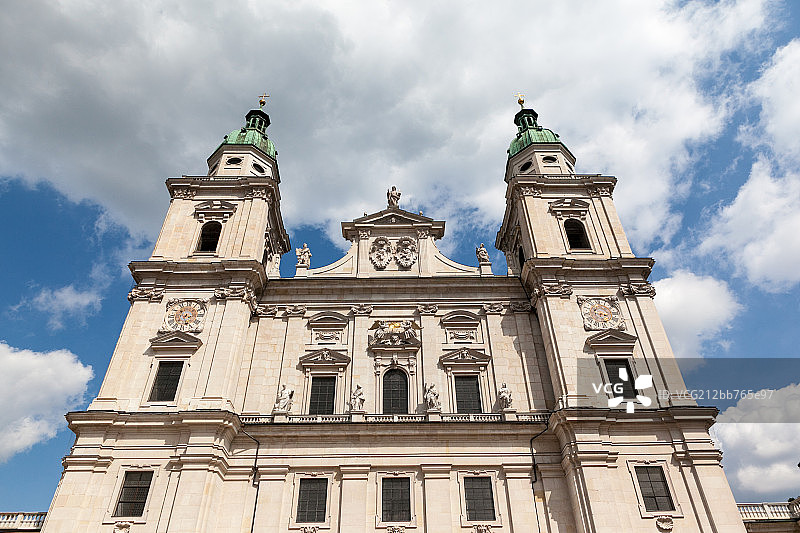 奥地利萨尔茨堡大教堂图片素材