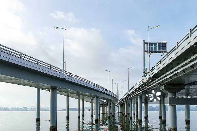 深圳湾大桥图片素材