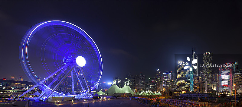 中环摩天轮图片素材