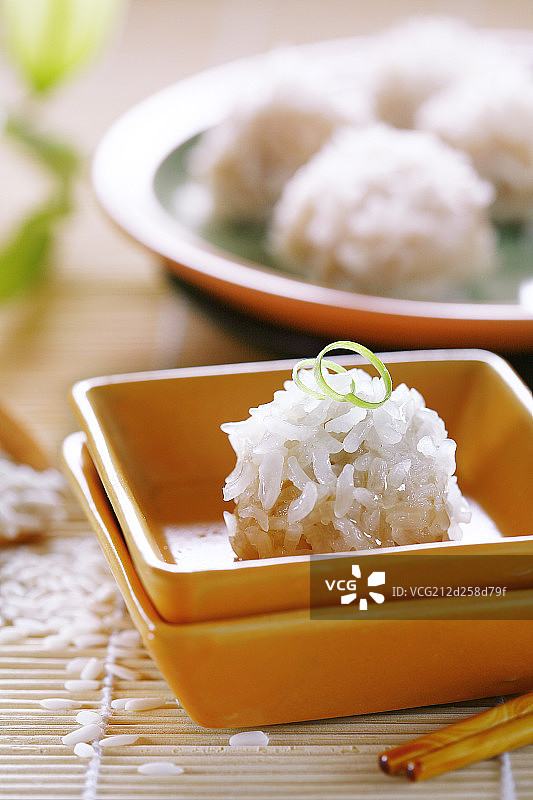 珍珠丸子图片素材